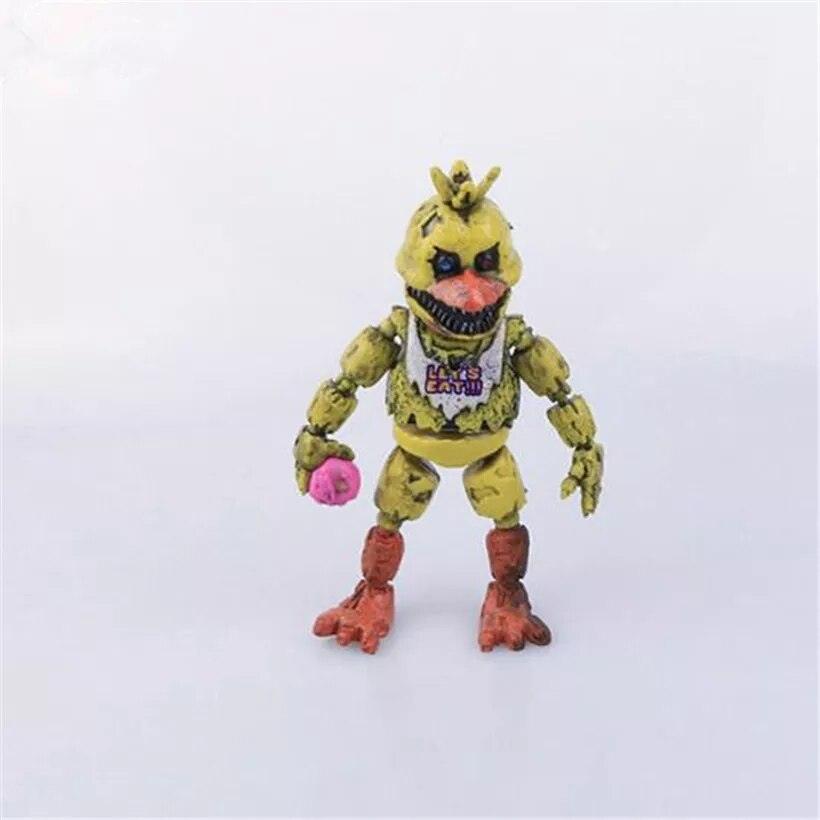 Hot Sell Five Night At Freddy Anime Fnaf Bear Free Assembly Action Figure Pvc Model Freddy Toys For Children - Brand My Case