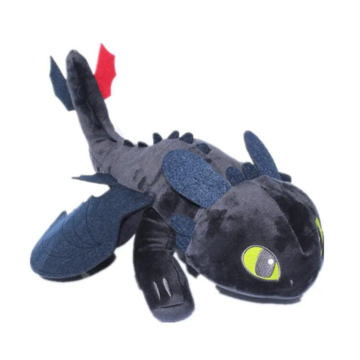 How To Train Your Dragon 3 Night Fury Plush Toy 9" Toothless Doll Toy Stuffed Soft Animal Cartoon Gift for Children Doll 23cm - Brand My Case