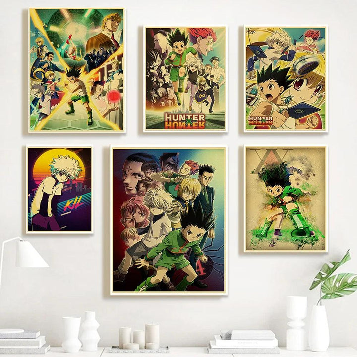 Hunter x Hunter Anime Poster - Japanese Wall Art - Home Decor - Brand My Case