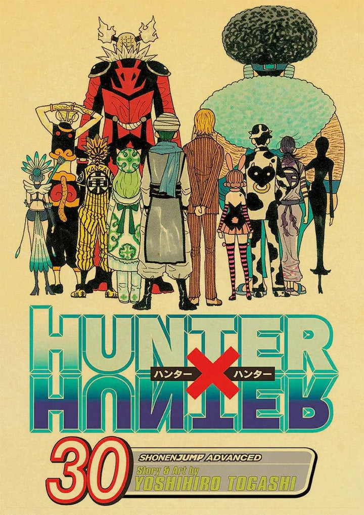 Hunter x Hunter Anime Poster - Japanese Wall Art - Home Decor - Brand My Case