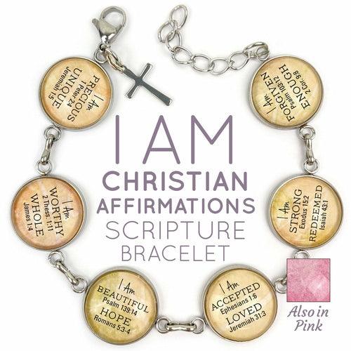 I AM Strong, Unique, Beautiful, Worthy, Loved, Enough – Christian - Brand My Case