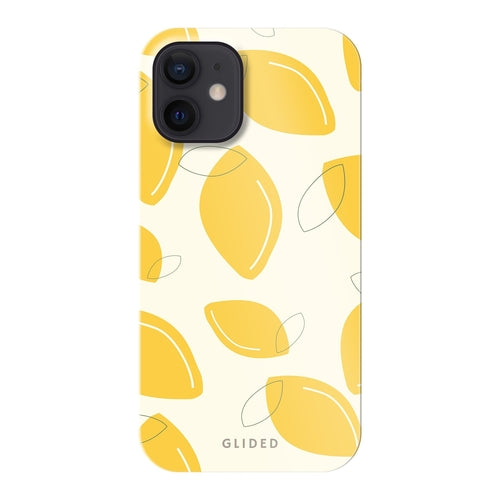 Abstract Lemon - iPhone 12 mini Handyhülle