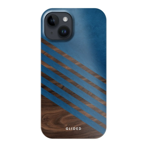 Blue Wood - iPhone 15 Handyhülle