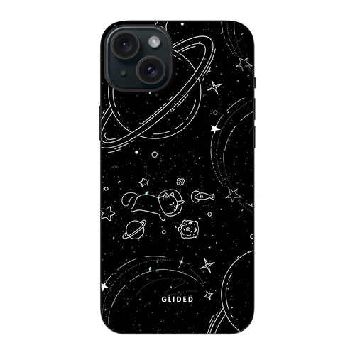 Cosmic Cat - iPhone 15 Plus Handyhülle