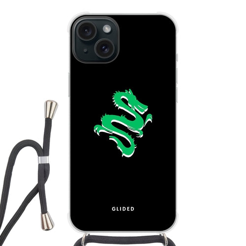 Emerald Dragon - iPhone 15 Plus Handyhülle