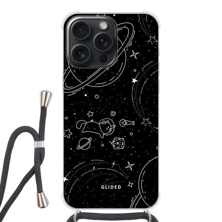 Cosmic Cat - iPhone 15 Pro Handyhülle