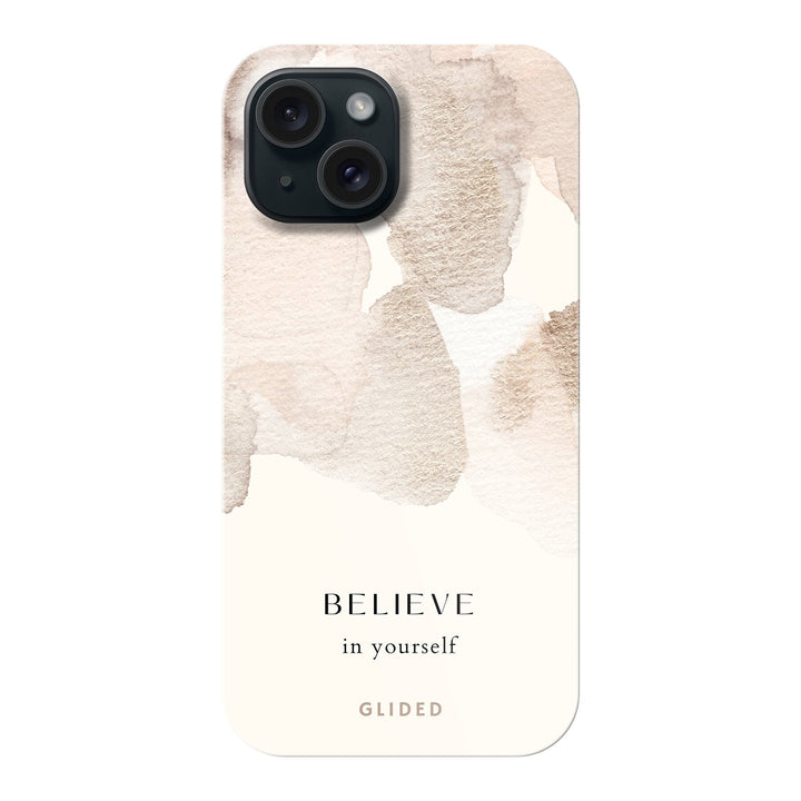 Believe in yourself - iPhone 15 Handyhülle