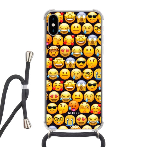 Emoji Town - iPhone X/Xs Handyhülle