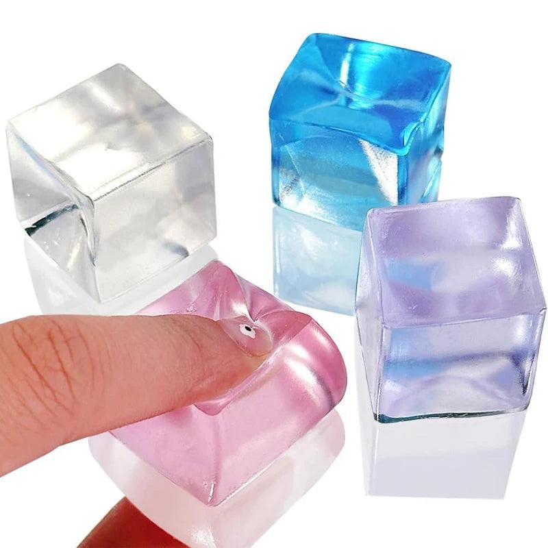 Ice Cube Squishy Balls Stress Relief Squeeze Fidget Toys - Brand My Case