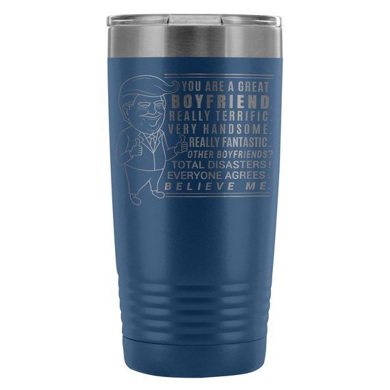 Trump Tumbler Boyfriend Gifts for Men Anniversary