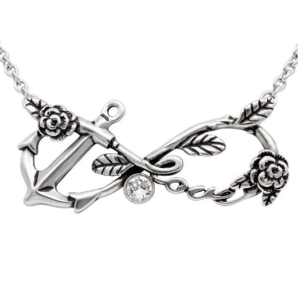 Infinity Love Anchor Necklace - Brand My Case