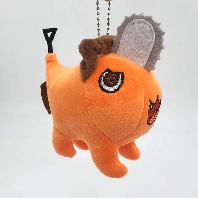 INSTOCK Lowest Price Anime Chainsaw Man Pochita Cosplay Cute Plush Doll Key Chain Stuffed Pendant Toy 10cm Keychains For Gift - Brand My Case