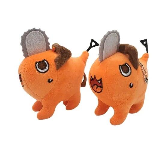 INSTOCK Lowest Price Anime Chainsaw Man Pochita Cosplay Cute Plush Doll Key Chain Stuffed Pendant Toy 10cm Keychains For Gift - Brand My Case