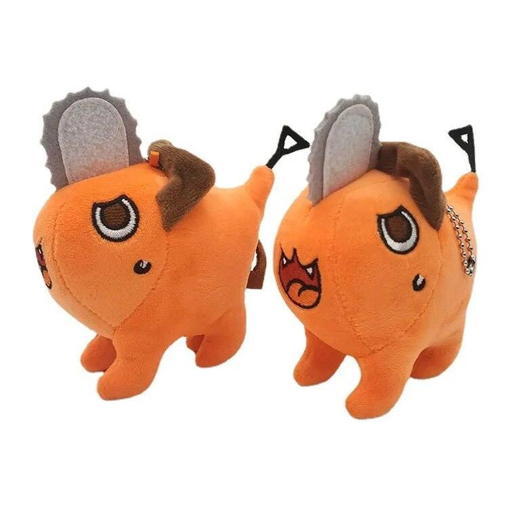 INSTOCK Lowest Price Anime Chainsaw Man Pochita Cosplay Cute Plush Doll Key Chain Stuffed Pendant Toy 10cm Keychains For Gift - Brand My Case