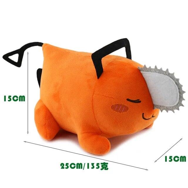 INSTOCK Lowest Price Anime Chainsaw Man Pochita Cosplay Cute Plush Doll Key Chain Stuffed Pendant Toy 10cm Keychains For Gift - Brand My Case