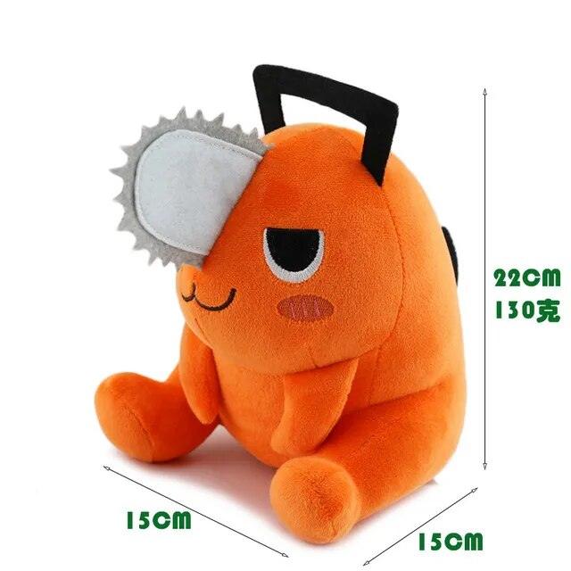 INSTOCK Lowest Price Anime Chainsaw Man Pochita Cosplay Cute Plush Doll Key Chain Stuffed Pendant Toy 10cm Keychains For Gift - Brand My Case