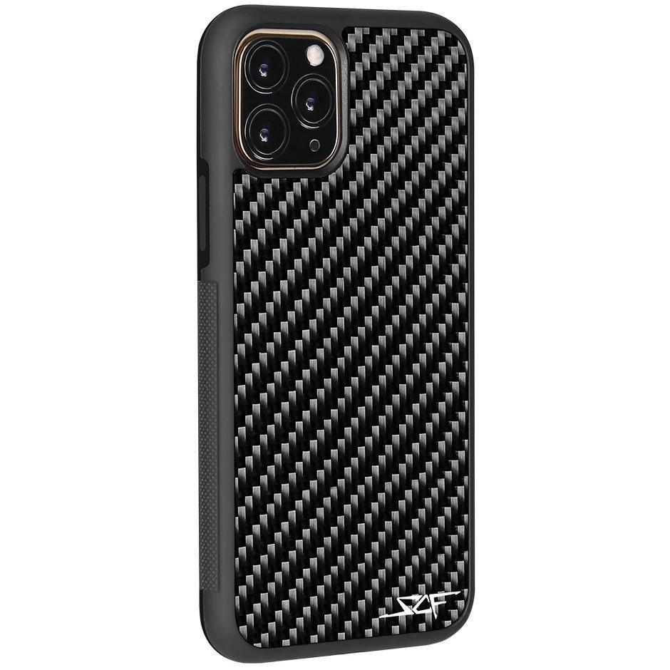 iPhone 11 Pro Max Real Carbon Fiber Case | CLASSIC Series - Brand My Case