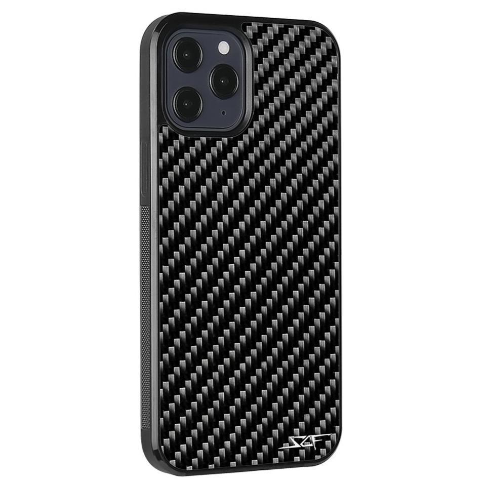 iPhone 12 Pro Max Real Carbon Fiber Case | CLASSIC Series - Brand My Case