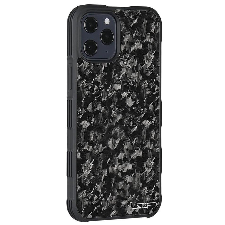 iPhone 12 Pro Max Real Forged Carbon Fiber Case | ARMOR Series - Brand My Case