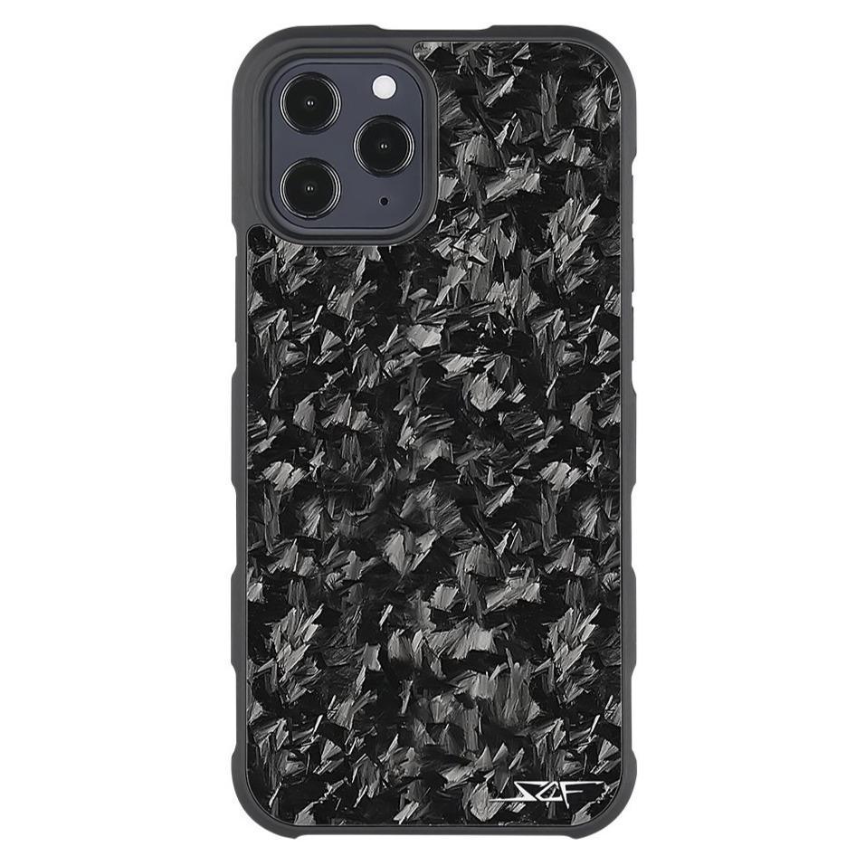 iPhone 12 Pro Max Real Forged Carbon Fiber Case | ARMOR Series - Brand My Case