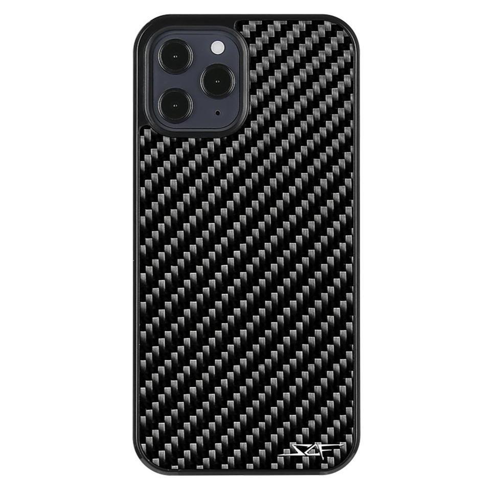 iPhone 13 Pro Max Real Carbon Fiber Case | CLASSIC Series - Brand My Case