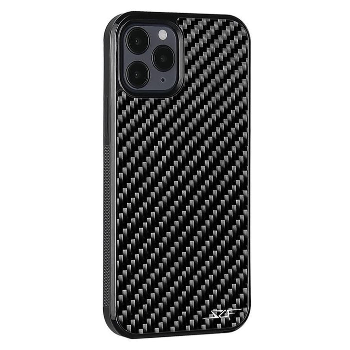 iPhone 13 Pro Real Carbon Fiber Case | CLASSIC Series - Brand My Case