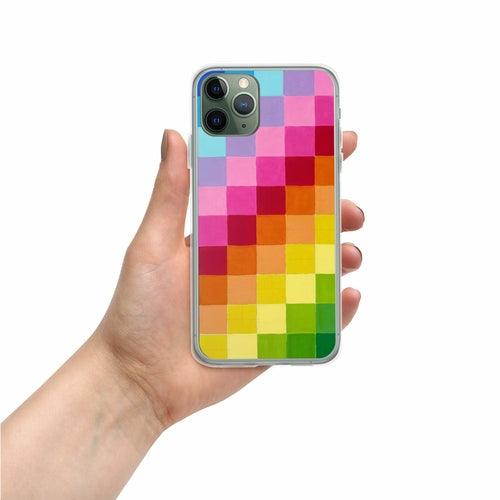 iPhone Case - Rainbow Pattern - By Ingrid DiPonsard - Brand My Case