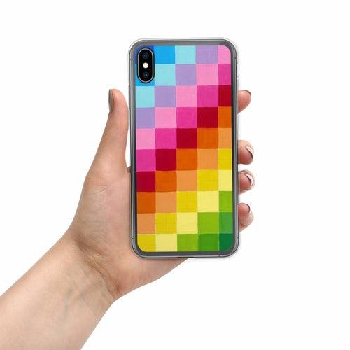 iPhone Case - Rainbow Pattern - By Ingrid DiPonsard - Brand My Case
