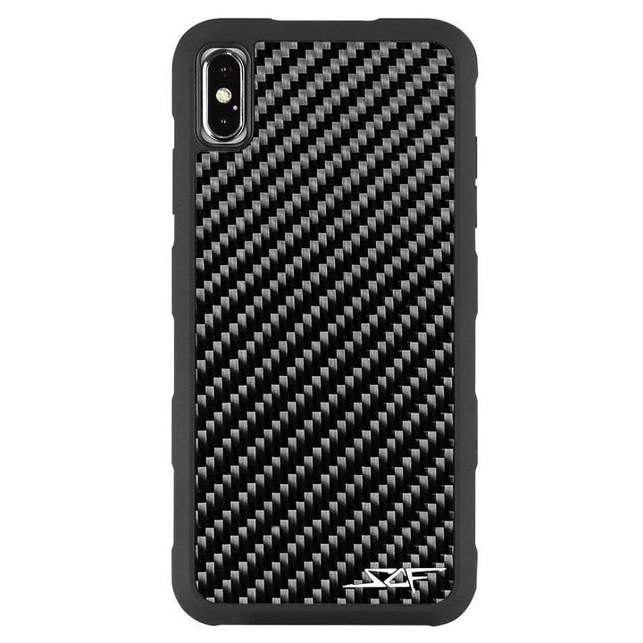 iPhone XS Max Real Carbon Fiber Case | ARMOR Series - Brand My Case