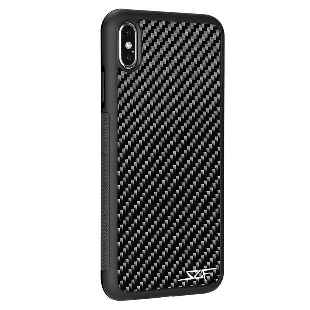 iPhone XS Max Real Carbon Fiber Phone Case | CLASSIC Series - Brand My Case