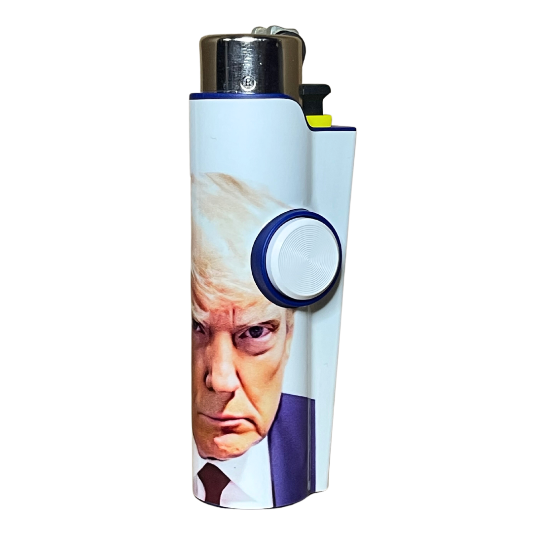 FLKR LYTR® Fidget Spinner Lighter Case Limited Edition "Trump Mug