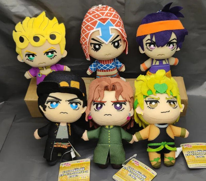 JAPAN Jojoss Bizarre Adventure Golden Wind Buccellati Abbacchio Fugo Yoshikage Kira Rohan Kishibe Josuke Joseph Kars plush - Brand My Case