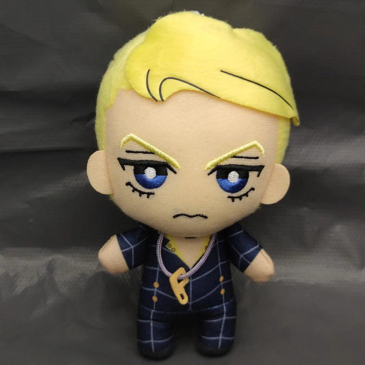 JAPAN Jojoss Bizarre Adventure Golden Wind Buccellati Abbacchio Fugo Yoshikage Kira Rohan Kishibe Josuke Joseph Kars plush - Brand My Case