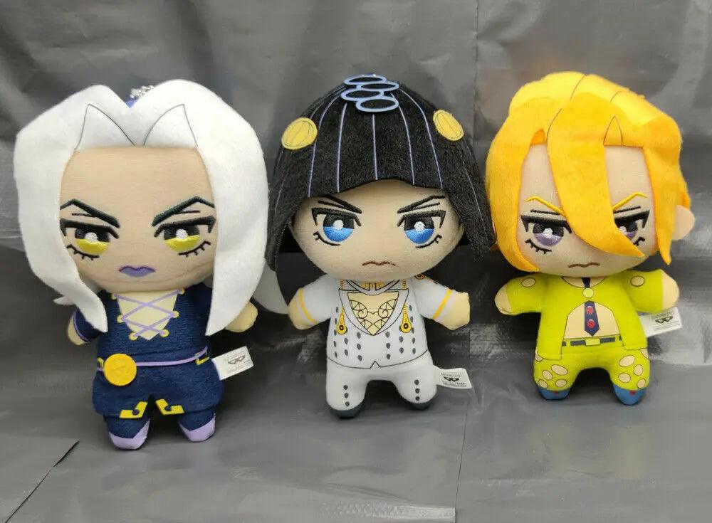 JAPAN Jojoss Bizarre Adventure Golden Wind Buccellati Abbacchio Fugo Yoshikage Kira Rohan Kishibe Josuke Joseph Kars plush - Brand My Case