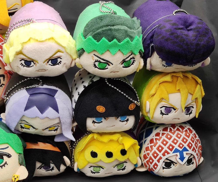 JAPAN Jojoss Bizarre Adventure Golden Wind Buccellati Abbacchio Fugo Yoshikage Kira Rohan Kishibe Josuke Joseph Kars plush - Brand My Case