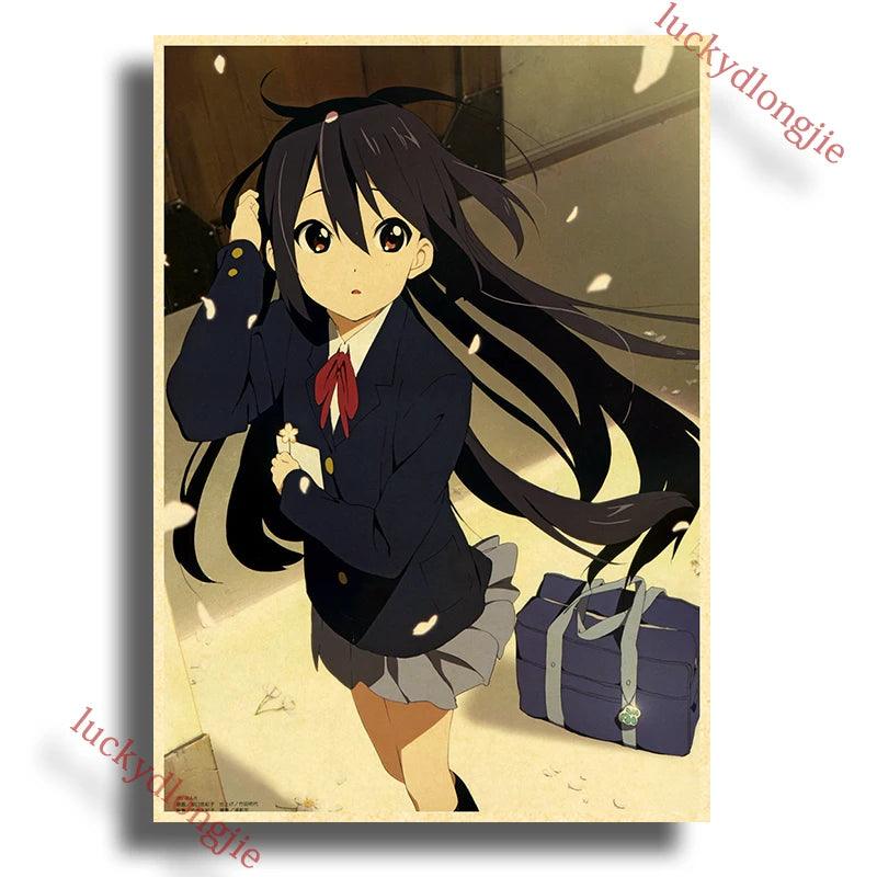 Japan K-On Anime Music Poster - Classic Wall Art - Retro Home Living Room Decor - Brand My Case