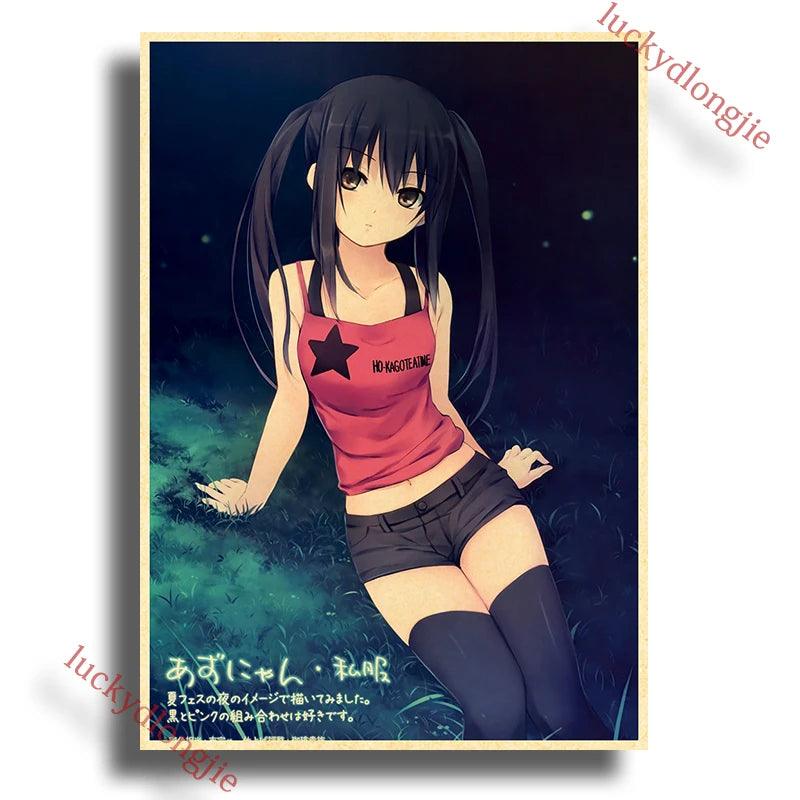 Japan K-On Anime Music Poster - Classic Wall Art - Retro Home Living Room Decor - Brand My Case