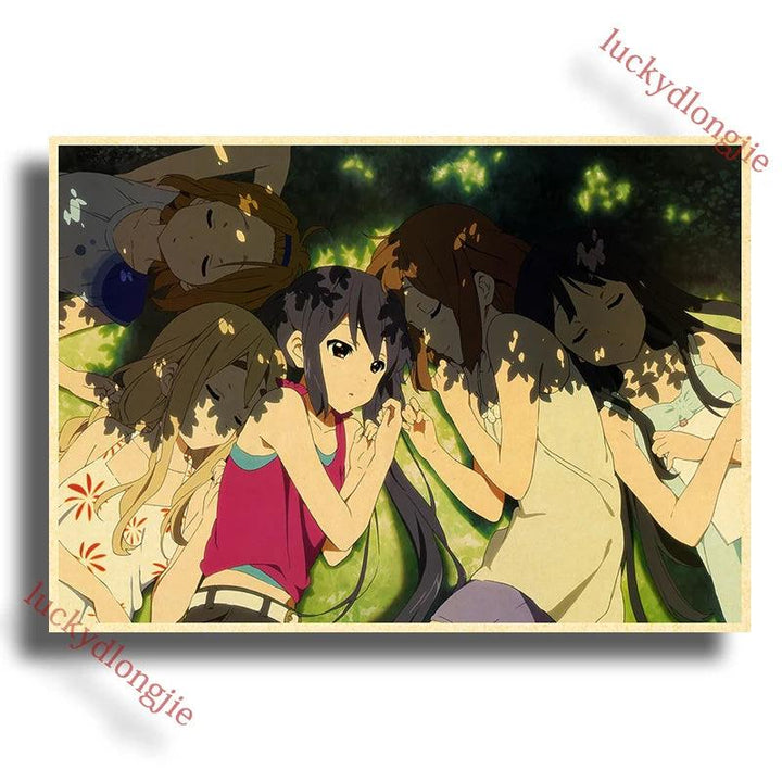 Japan K-On Anime Music Poster - Classic Wall Art - Retro Home Living Room Decor - Brand My Case