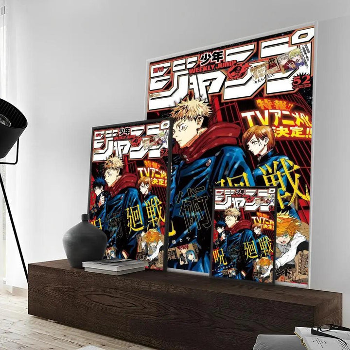 Jujutsu Kaisen Anime Poster - Kraft Paper Wall Art - Home Living Room Decor - Brand My Case