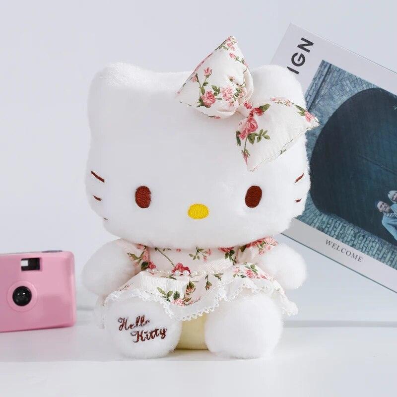 Kawaii Hello Kitty Plush Toy Sanrio Plushie Stuffed Plush Animals Cupi –  Brand My Case