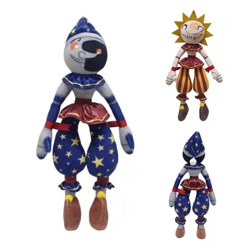 Kawaii Plushie Sundrop FNAF Plush Toys Soft Stuffed Clown Moon Sun Cartoon Horror Game Dolls For Kid Home Decor Birthday Gift - Brand My Case