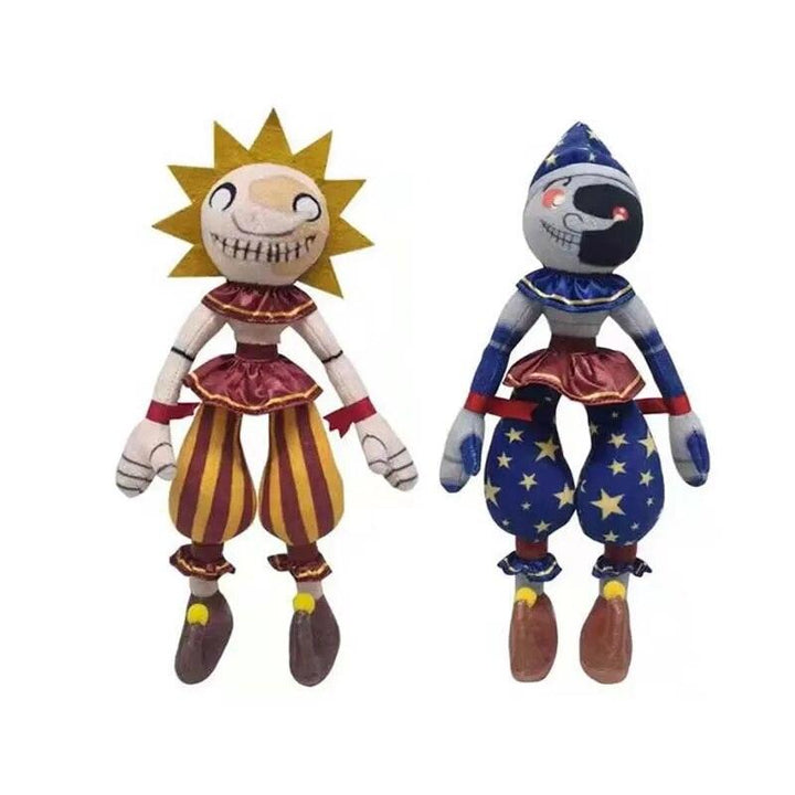 Kawaii Plushie Sundrop FNAF Plush Toys Soft Stuffed Clown Moon Sun Cartoon Horror Game Dolls For Kid Home Decor Birthday Gift - Brand My Case