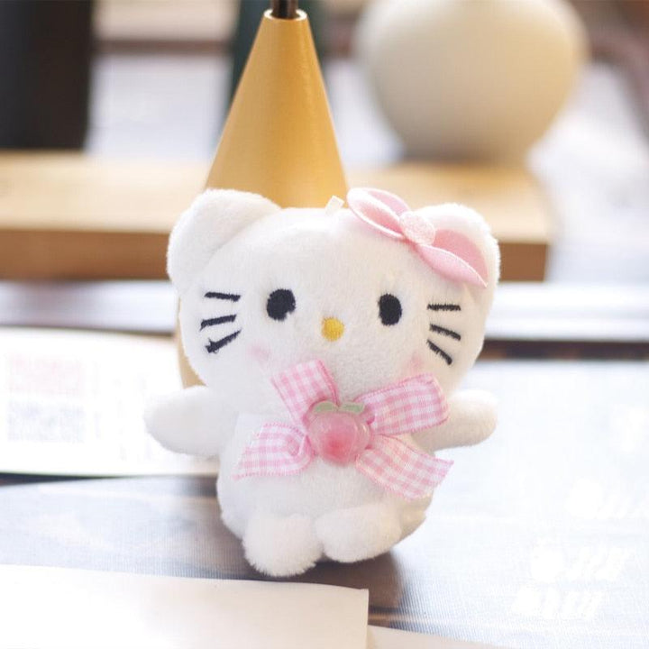 Kawaii Sanrio Mymelody Kuromi Cinnamoroll Plush Doll Key Chain Pendant Schoolbag Decoration Girls Christmas Gift Home Furnishing - Brand My Case