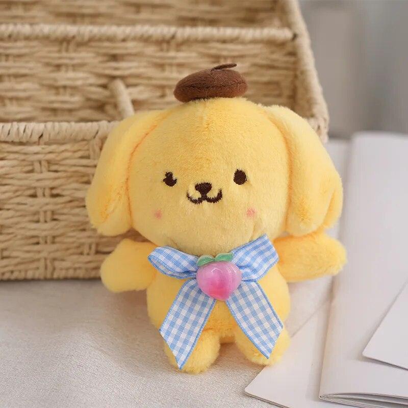 Kawaii Sanrio Plush Doll Toy Cute Cartoon Hello Kitty Kuromi My Melody Cinnamoroll Plushie Keychain Bags Pendant Decoration Gift - Brand My Case