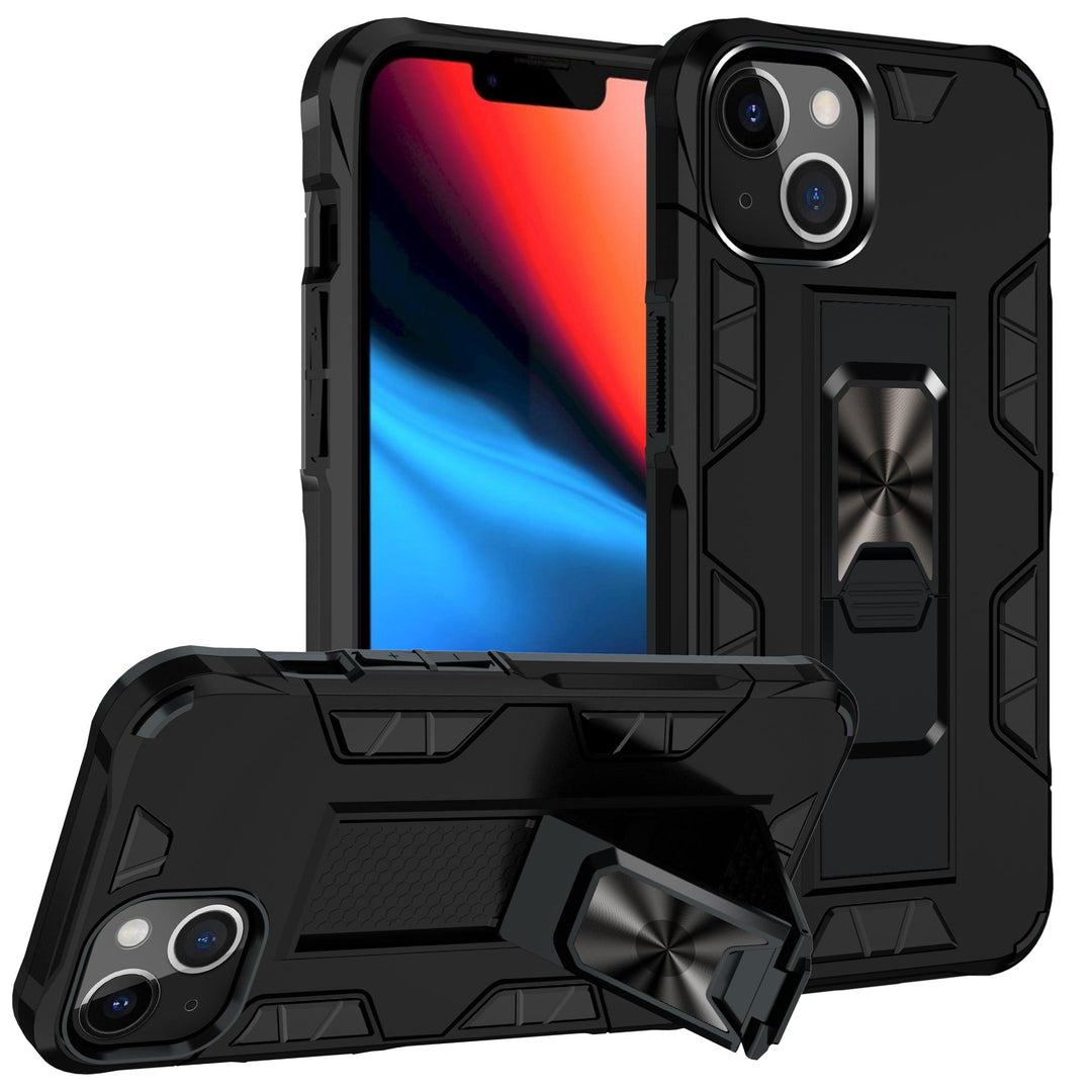 KIKO Military Grade Armor Protection Magnetic Stand Case for iPhone 13 - Brand My Case