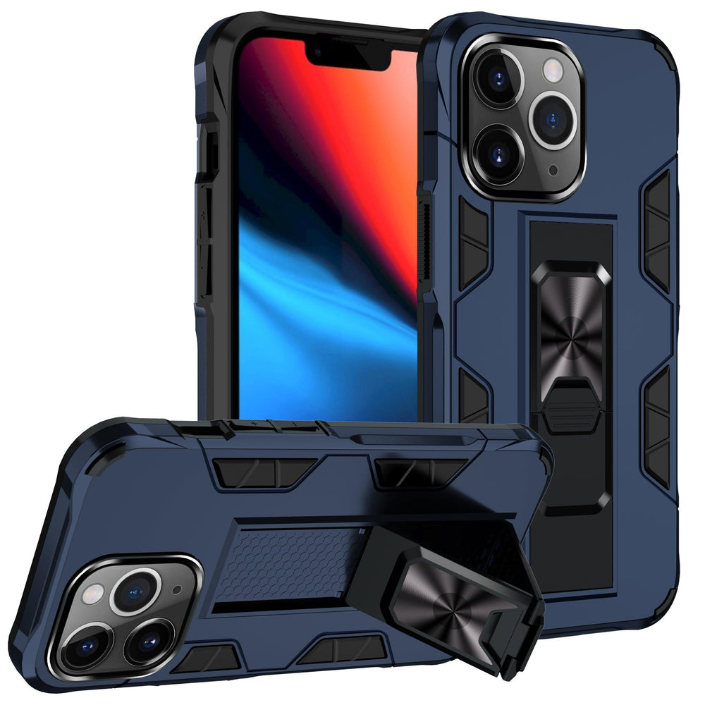 KIKO Military Grade Armor Stand Magnetic Case for iPhone 13 Pro Max - Brand My Case