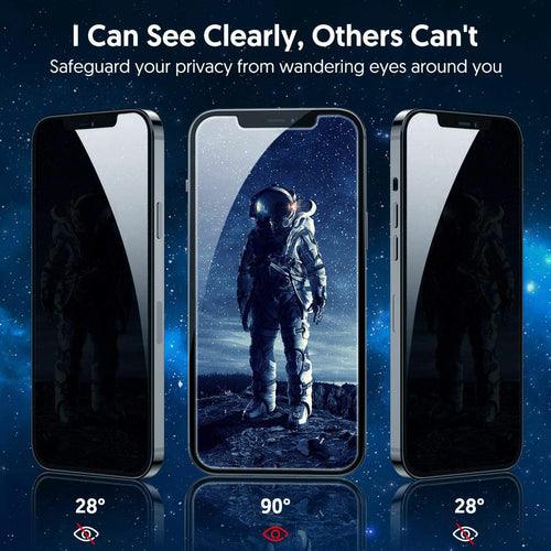 KIKO Privacy HD Tempered Glass Screen Protector for iPhone 13 Mini - Brand My Case