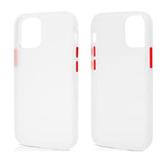 KIKO Slim Matte Hybrid Bumper Armor Case for Apple iPhone 13 [6.1] - Brand My Case
