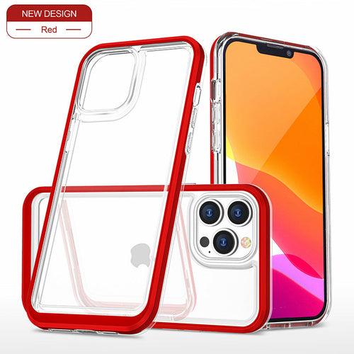 KIKO Strong Crystal Clear Slim Bumper Protective Case for iPhone 13 - Brand My Case