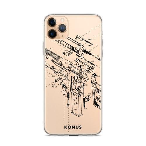 Konus Brand Gun iPhone Case - Brand My Case
